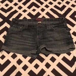 Frayed Arizona Denim Shorts